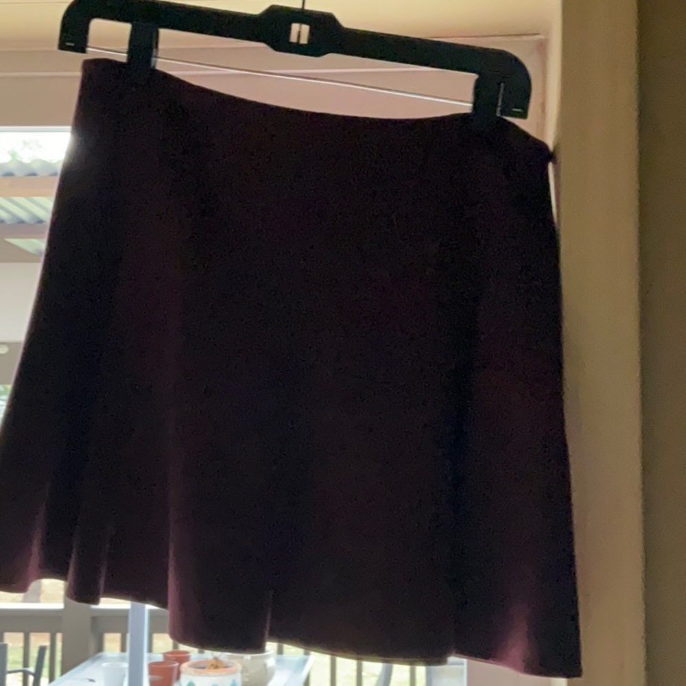 Elegant Burgandy Skirt From Victoria’s Secret